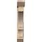 Ekena Millwork Balboa Slat Smooth Bracket w/ Offset Brace, Douglas Fir, 7 1/2"W x 36"D x 44"H BKT0806X36X44BOA06SDF - alternate 4